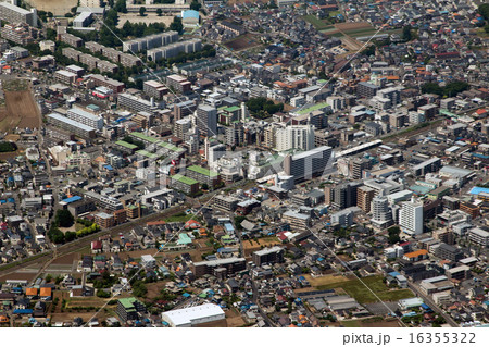 東武東上線みずほ台駅付近を空撮 東武東上線みずほ台駅付近を空撮 16355322