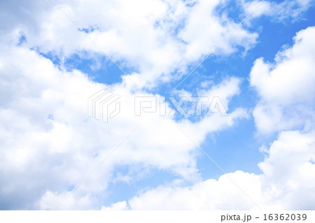 青い空と白い雲 青い空と白い雲 16362039