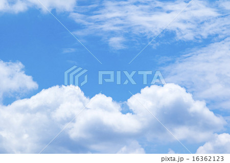 青い空と白い雲 青い空と白い雲 16362123
