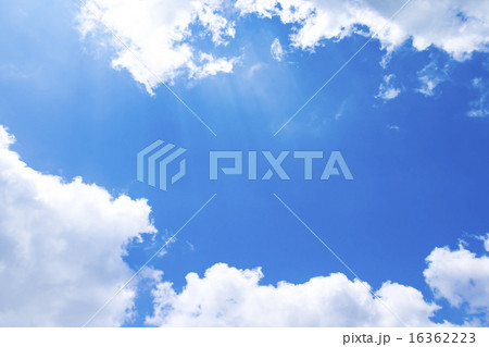 青い空と白い雲 青い空と白い雲 16362223