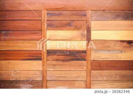 Brown wood plank wall texture background 16362346