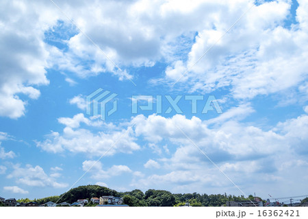青い空と白い雲 青い空と白い雲 16362421