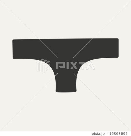 Flat in black and white mobile application underpants Flat in black and white mobile application underpants 16363695