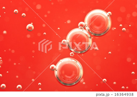 Air bubbles in a red liquid Air bubbles in a red liquid 16364938