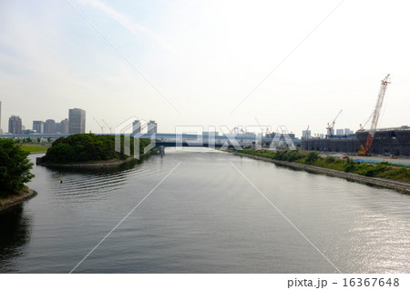 豊洲新市場 建設中 2015年5月現在 16367648