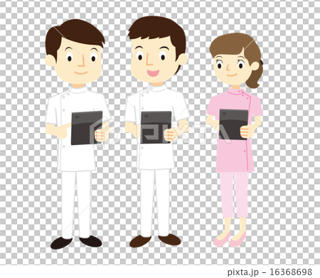 医療スタッフ　タブレット端末 16368698