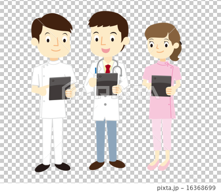 医療スタッフ　タブレット端末 16368699