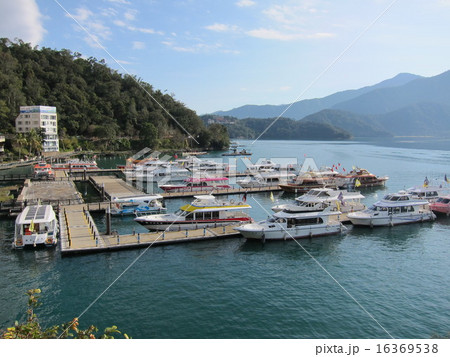 台湾　南投県　日月潭 (にちげつたん)　水社ドック広場 16369538