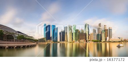 Singapore Skyline and view of Marina Bay Singapore Skyline and view of Marina Bay 16377172