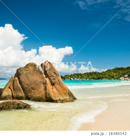 Anse Lazio beach, Praslin island, Seychelles 16380542