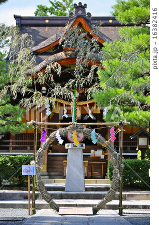 大将軍神社の茅の輪くぐり 16382416