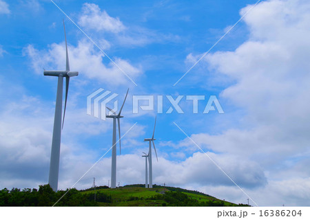 風力発電 16386204