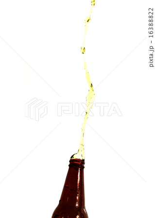 Green water that springs out of the bottle. Green water that springs out of the bottle. 16388822