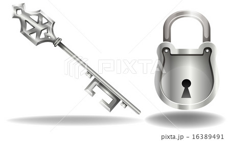 Key and lock Key and lock 16389491