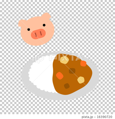 Pork Curry Stock Illustration