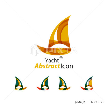 Abstract geometric business corporate emblem 16393372