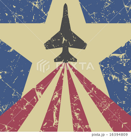 grunge styled - fighter with stripes grunge styled - fighter with stripes 16394809