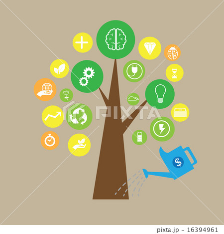 Positive thinking idea grow 16394961