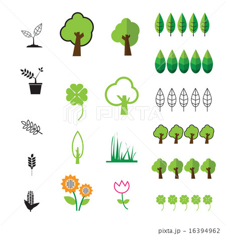 Trees icons 16394962