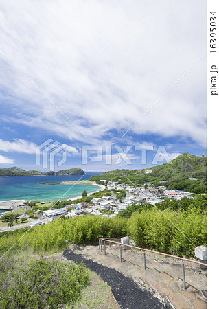 父島 大神山公園展望台からの景観 父島 大神山公園展望台からの景観 16395034
