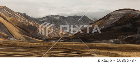 Mountain landscape , Landmannalaugar,Iceland 16395737