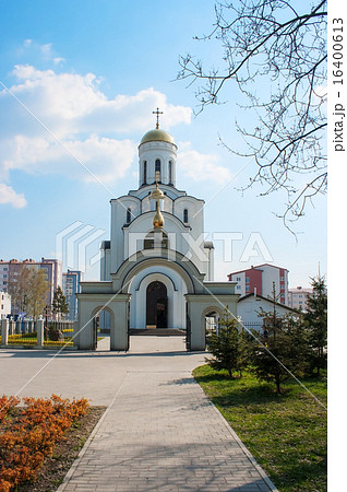 church of st. vladimir on summer day church of st. vladimir on summer day 16400613