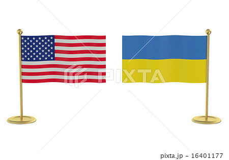meeting USA with Ukraine concept 16401177