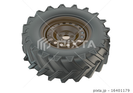 tractor wheel closeup 16401179