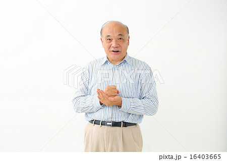 ひらめき　シニア男性 16403665