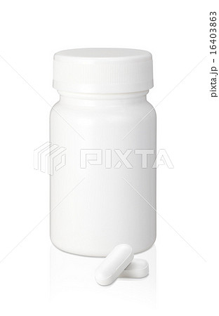 薬/白い薬とボトル 薬/白い薬とボトル 16403863