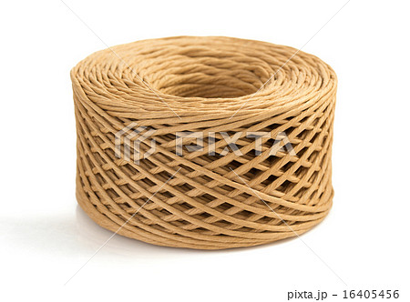 roll of twine cord isolated on white roll of twine cord isolated on white 16405456
