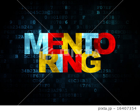 Education concept: Mentoring on Digital background Education concept: Mentoring on Digital background 16407354
