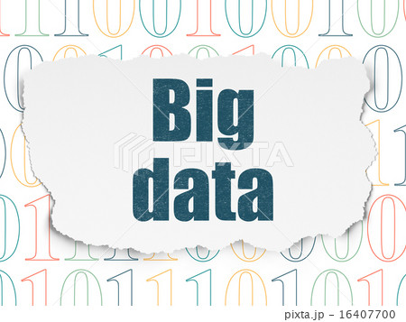Data concept: Big Data on Torn Paper background Data concept: Big Data on Torn Paper background 16407700