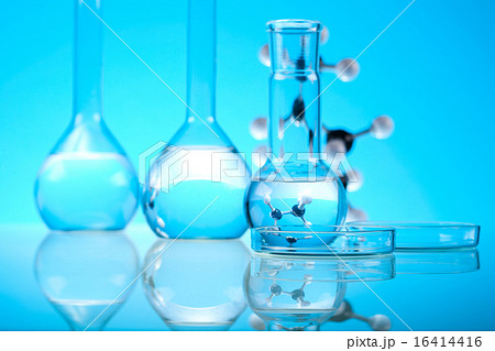 Medical laboratory, bright modern chemical concept Medical laboratory, bright modern chemical concept 16414416