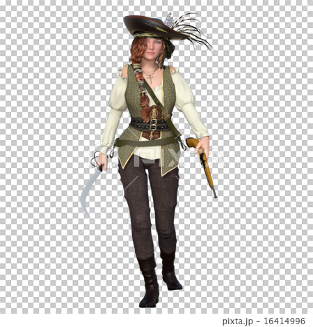 Female pirates - Stock Illustration [16414996] - PIXTA