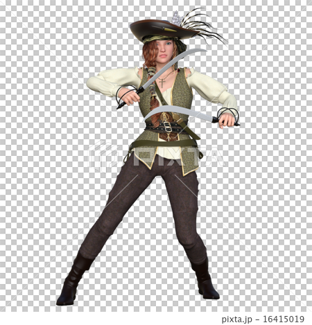 Female Pirates - Stock Illustration [16415019] - Pixta