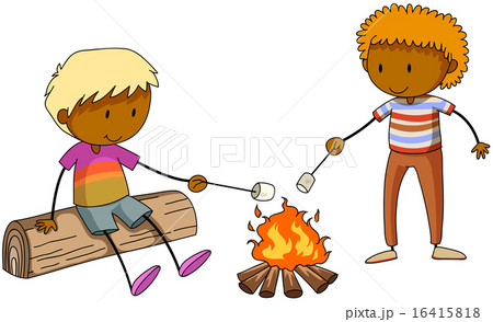 Campfireのイラスト素材