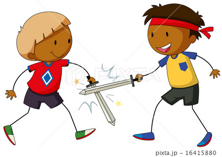 Sword fight 16415880