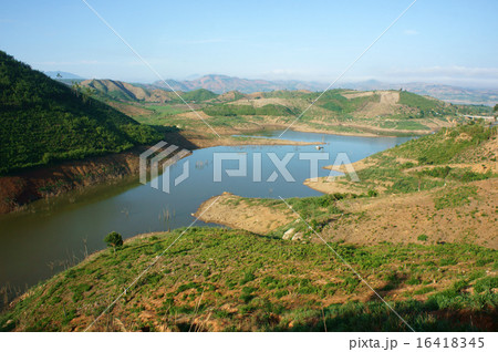 Vietnam landscape, mountain,  hill, deforestation 16418345