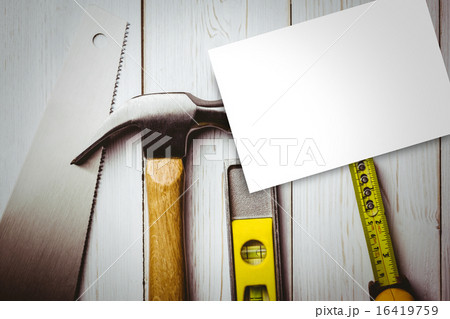 Composite image of white card 16419759