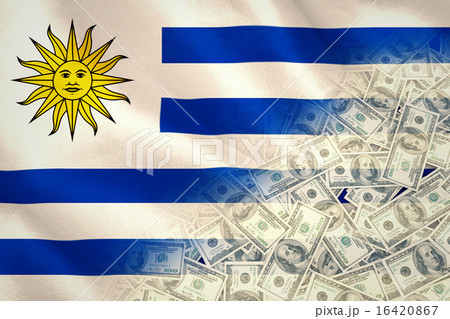 Composite image of pile of dollars Composite image of pile of dollars 16420867