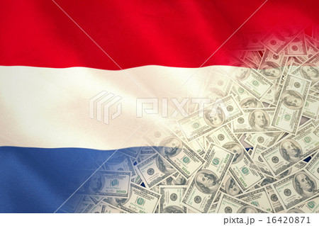 Composite image of pile of dollars Composite image of pile of dollars 16420871