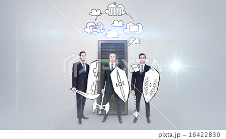 Composite image of corporate army 16422830