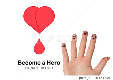 Composite image of blood donation Composite image of blood donation 16423756