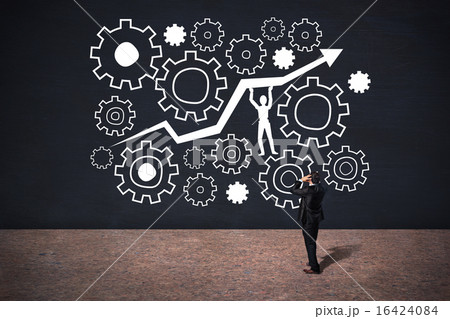Composite image of stressed businessman with hands on head Composite image of stressed businessman with hands on head 16424084