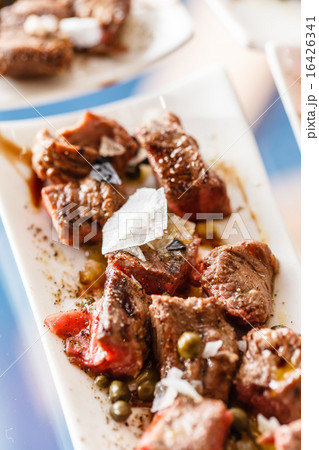 meat on the catering table 16426341