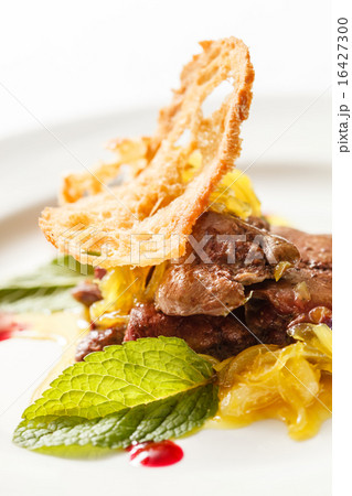 foie gras with sauce foie gras with sauce 16427300