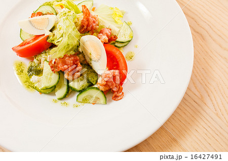 salad with egg 16427491