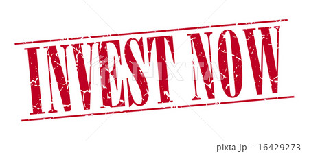 invest now red grunge vintage stamp invest now red grunge vintage stamp 16429273