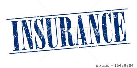 insurance blue grunge vintage stamp 16429284